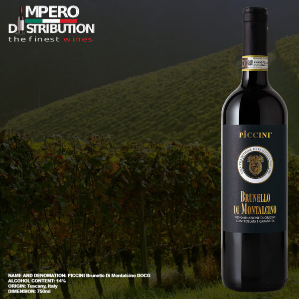 PICCINI Brunello Di Montalcino DOCG impero distribution