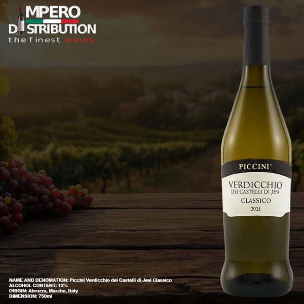 Piccini-Verdicchio-dei-Castelli-di-Jesi-Classico impero distribution