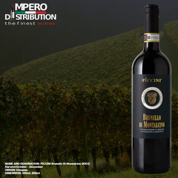 PICCINI Brunello Di Montalcino DOCG impero distribution