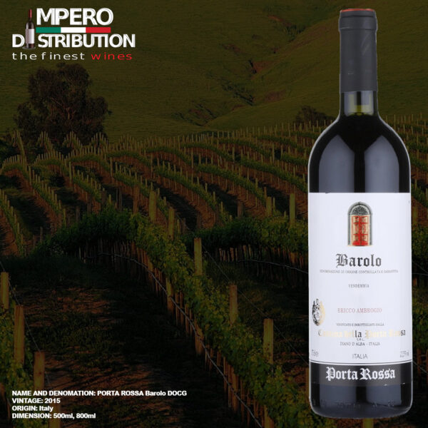 PORTA ROSSA Barolo DOCG impero distribution