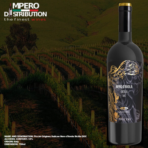 Piccini Origines Italicae Nero d’Avola Sicilia DOC impero distribution