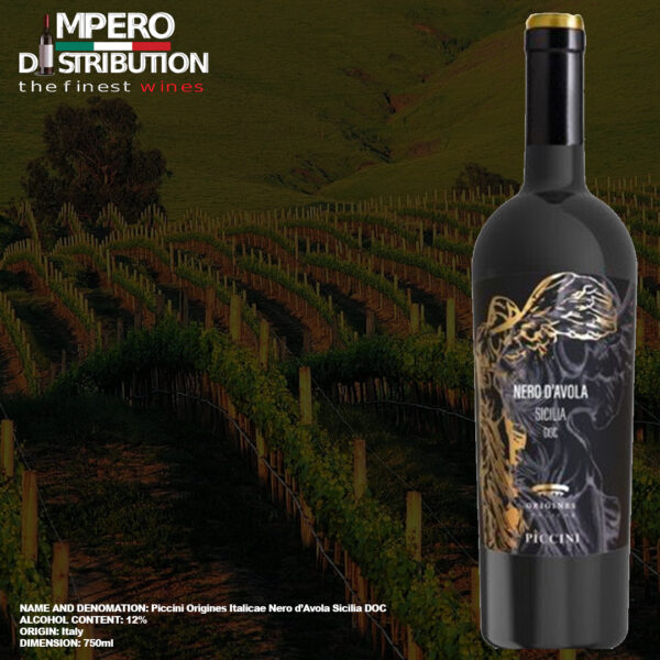 Piccini Origines Italicae Nero d’Avola Sicilia DOC impero distribution