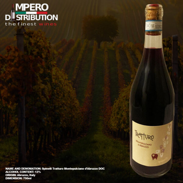 Spinelli Tratturo Montepulciano d’Abruzzo DOC impero distribution