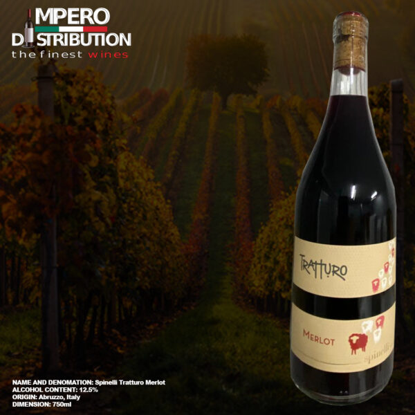 Spinelli Tratturo Montepulciano d’Abruzzo DOC impero distribution