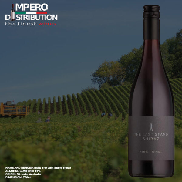 The Last Stand Shiraz red wine bottle imported by Imperio Distribution UK